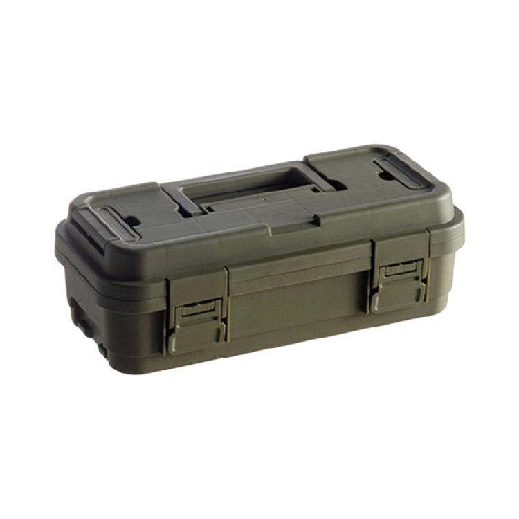 Tool Storage Box Pouch PP Material With Secure Lock Internal Dividers Medium 6.5L Small 4L Capacities Organized Solution