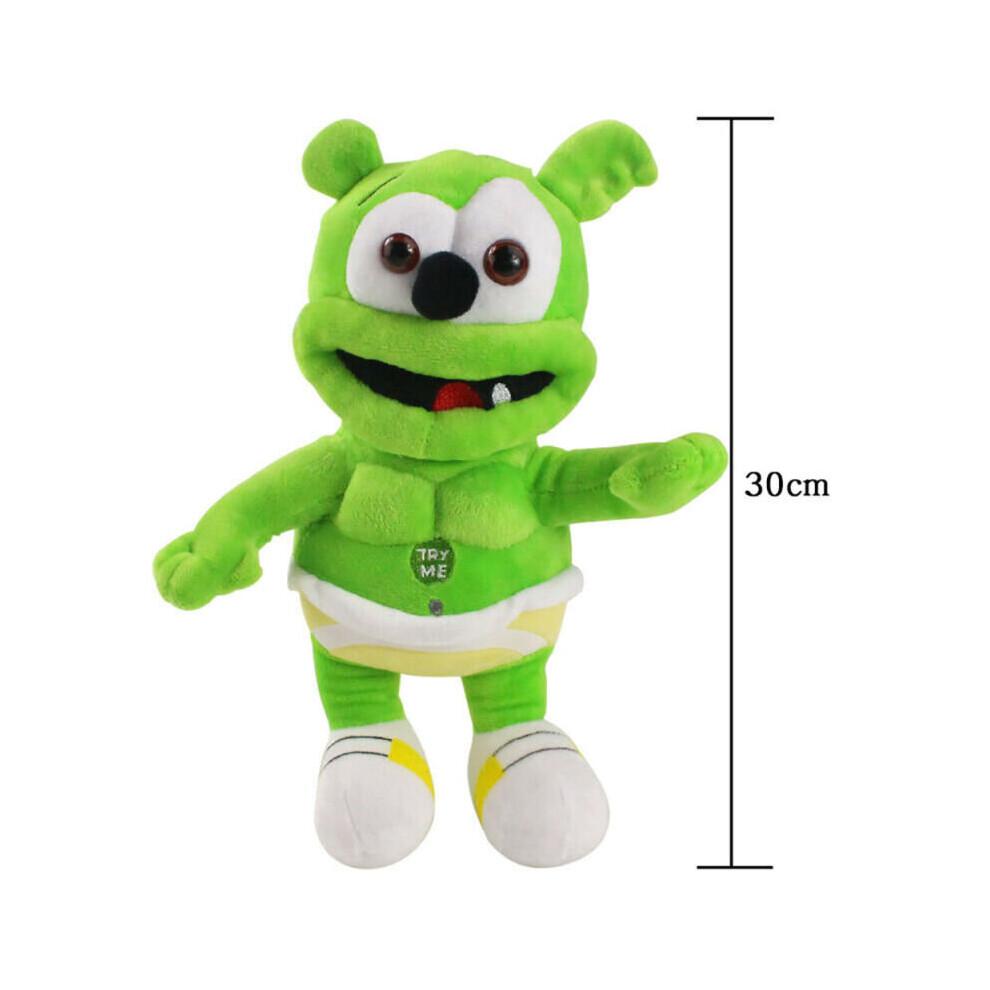 ICH BIN EIN GUMMIBÄR Singender Musikalischer Gummibär Weiche Plüschpuppe Teddy Spielzeug Kindergeschenk