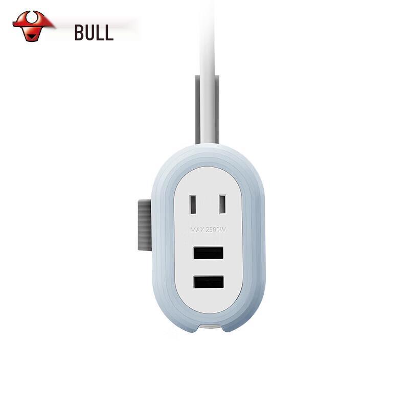 BULL Multifunction USB Travel Power Strip
