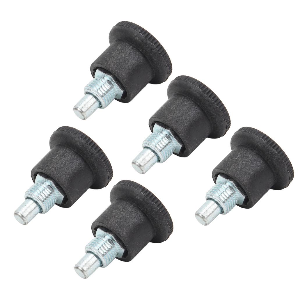 5PCS M10 Pull Pin Knobs Quick Release Locking Pin Knob Replacement for Fitness Equipment Exercise Bi