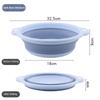 Plastic Folding Basins Portable Laundry Basin Wash Basins Folding Laundry Tub Adult Baby Bath Basin Sink Kitchen Accessories