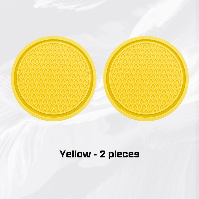 Car Coaster Water Cup Mat Accessories For Volkswagen VW ID.3 ID4 Polo Golf Passat Tiguan Beetle Caddy T5 Up Anti-slip Drink Pad hf2