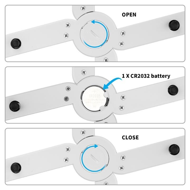 Kompakte faltbare digitale Küchenwaage, genaue faltbare tragbare Waage, gut ablesbares LCD-Display