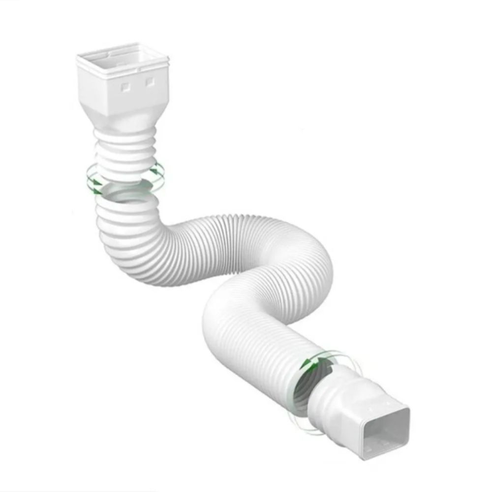 Durable Downspout Extender Extendable Flexible Downspout Retractable Downspout  Outdoor Villa