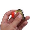8.5cm 13g Lifelike Lures Soft Fishing Baits Lures With Treble Hook (Yellow)