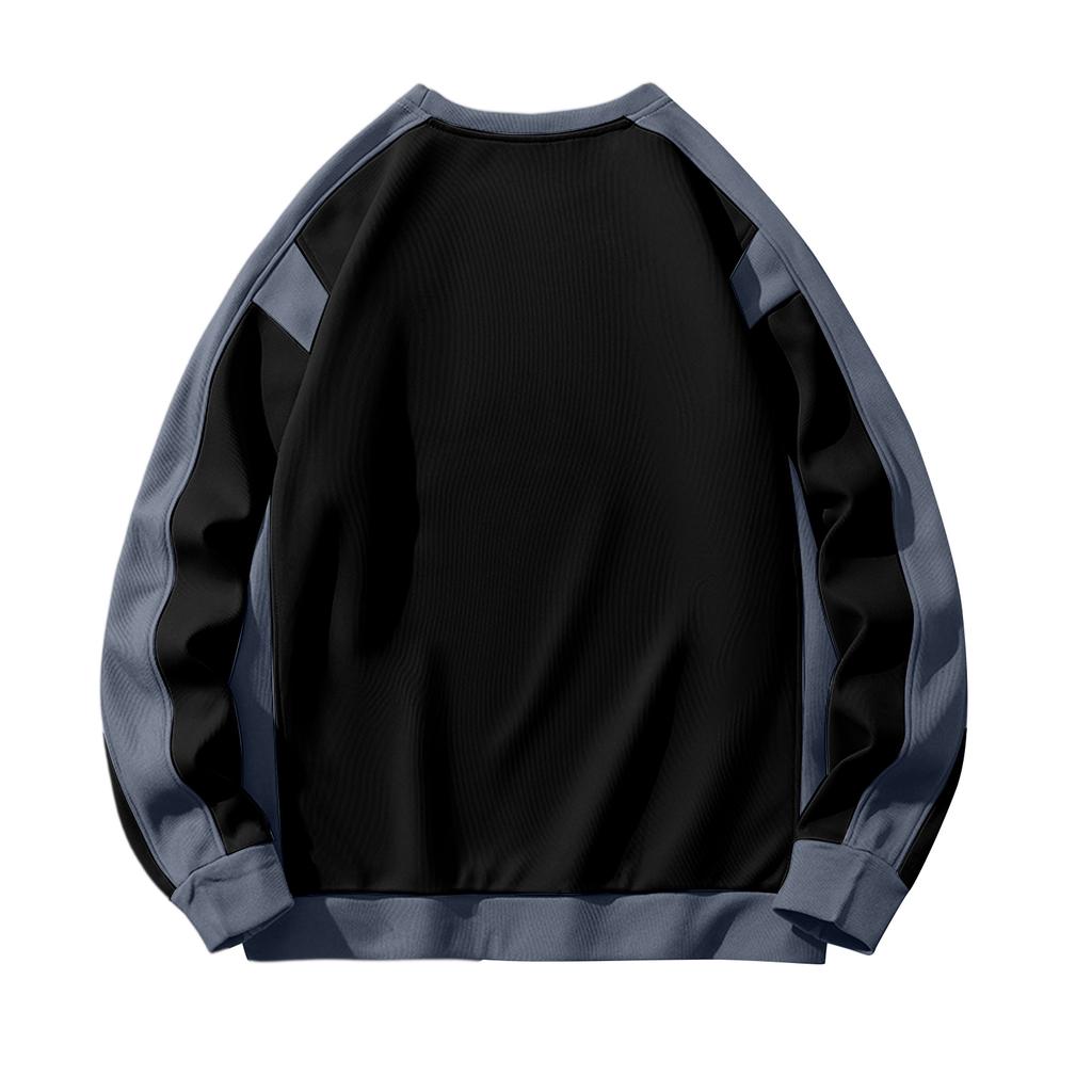 Men's Hoodie Loose Casual Long Sleeved Round Neck