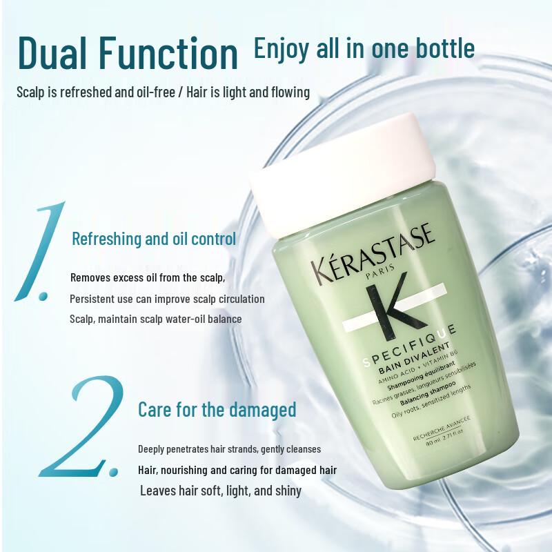 Kerastase Dual Function Balancing & Purifying Shampoo