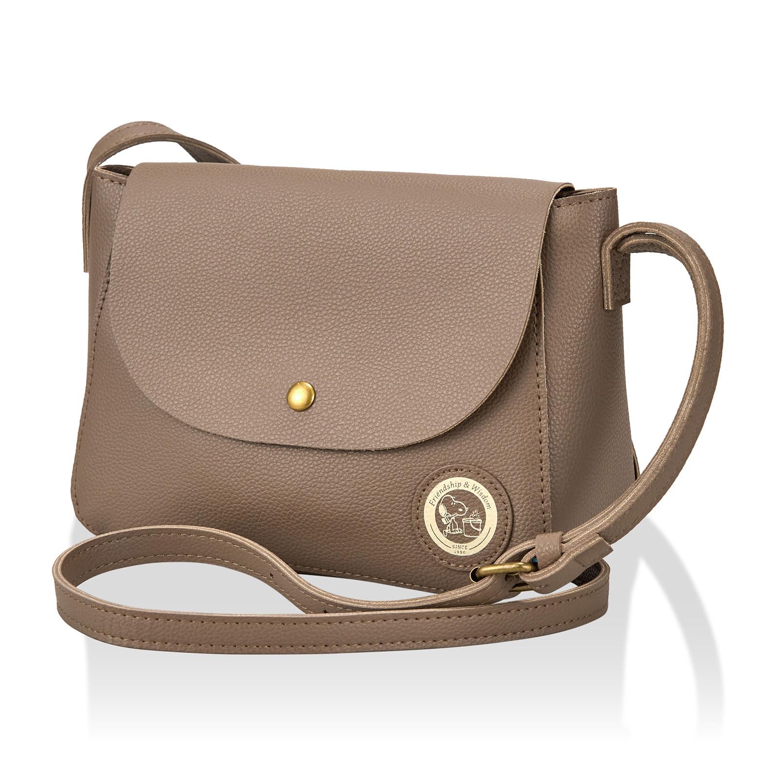 

Snoopy 75th Anniversary Stylish and Calm Tote Bag Initial Production Only Sale will end when supplies last 6090 Girls Mocha [Hapitas]