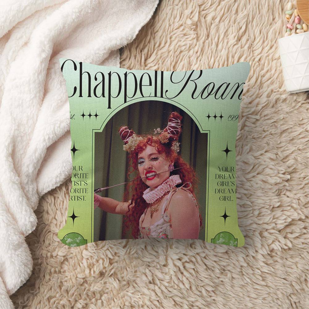 American Singer Chappell Roan Cushion Cover Polyester Sofa Cushions Decorative Throw Pillows Home Decoration Pillowcover