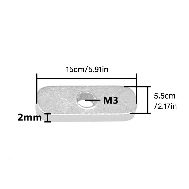 Synchronous Belt Lock Nut Fastener Screw Nut Replacement for VORON 0/0.1/0.2 3D Printer Easy Installation Accessories