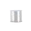 Elastic Crystal Agate Jade Bracelet Cord - 50m Non-Fade Roll, Flat Bead Design