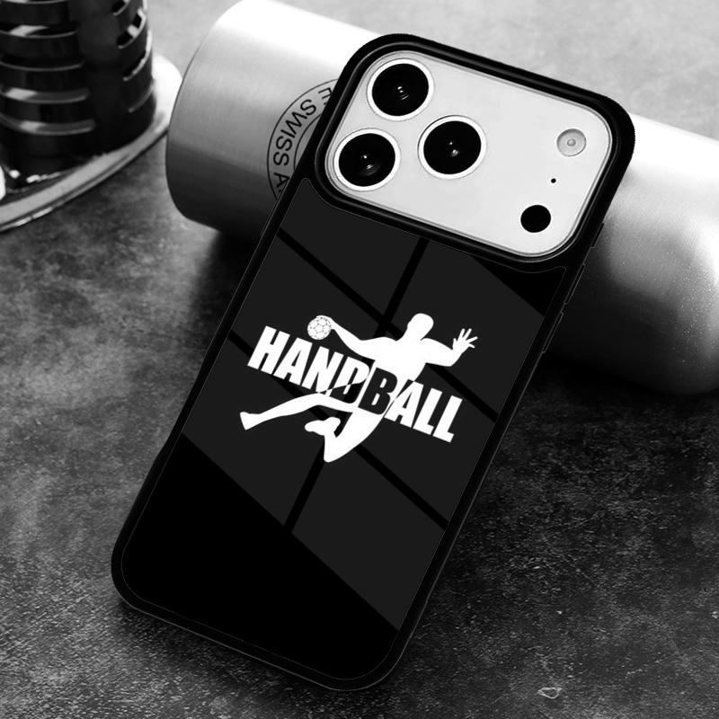 Handball Sport Phone Case for iPhone 17 16 15 Pro Max Air 14 13 12 11 Plus Shockproof Cover