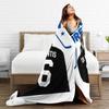 Off-Campus Dean Di Laurentis Hockey Blankets Quality Soft Cozy Throw Blanket Winter Plane Travel Chair Sofa Bed Bedspread