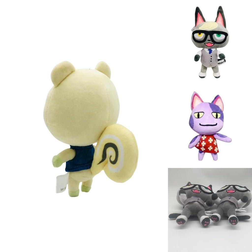 Soft And Adorable Animal Crossing Stitches Bob Marshal Raymond 8-inch Plush Toy Doll