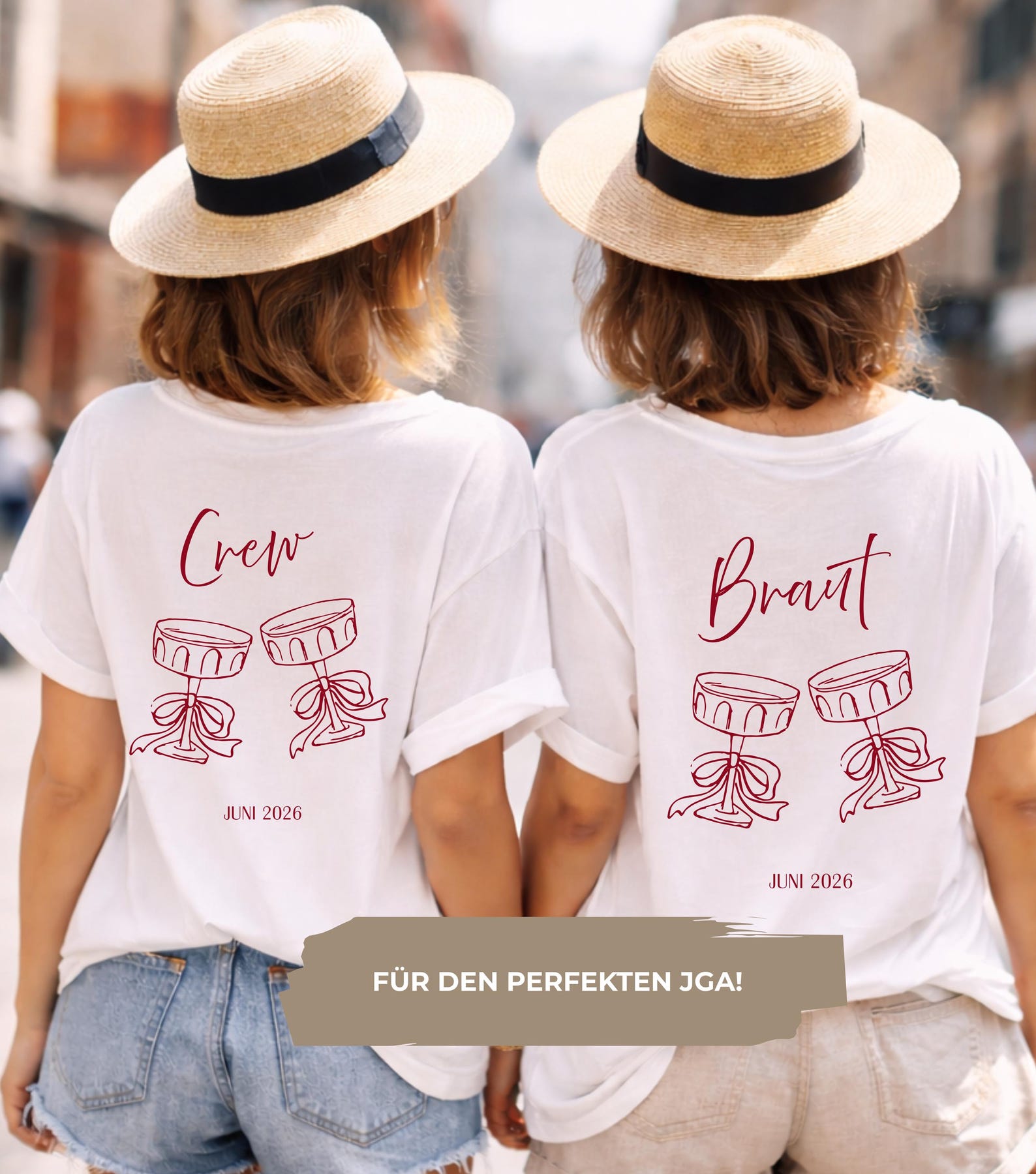 Personalized Bachelorette Party Shirt for Bride & Crew – Bride and Crew Shirt with Desired Date – Bachelorette Party T-Shirt, Team Bride Outfit S