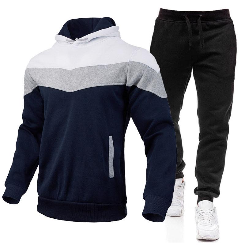 Men's Clothing Casual Sweatshirt Set Sweatshirts Men Hoodies Sports Tracksuit Jogging