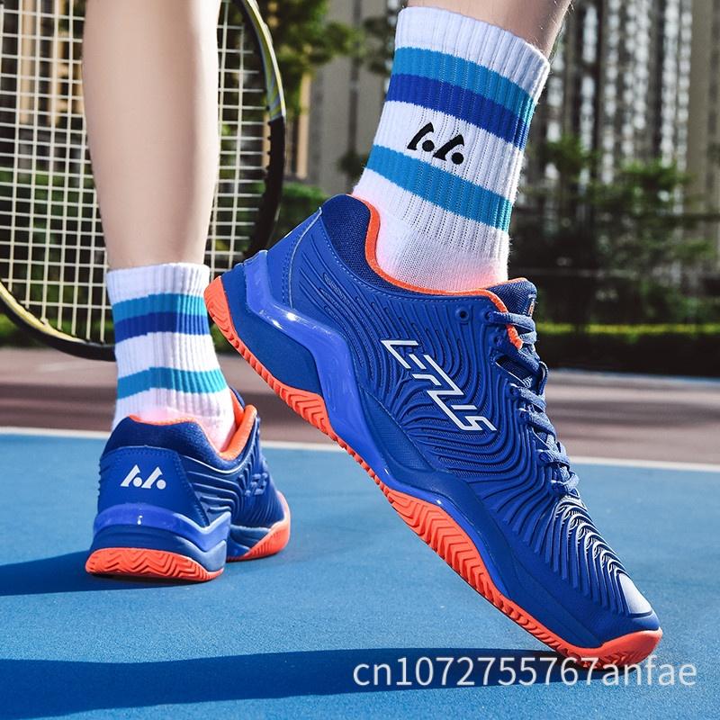 Men Women Professional Badminton Shoes Athletic Shoes Durable Anti-Slip for Volleyball Sneakers Outdoor Tennis Shoes Comfortable