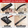 Sanding Block Kit of 7 with Sandpaper Sheet,Hand Abrasives Auto Body Sanding Block Set for Automotive Paint Sand