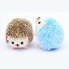 1pc Random Color Hedgehog Design Pet Grinding Teeth Plush Toy, Durable Chew Toy For Dog Interactive Supply 2026