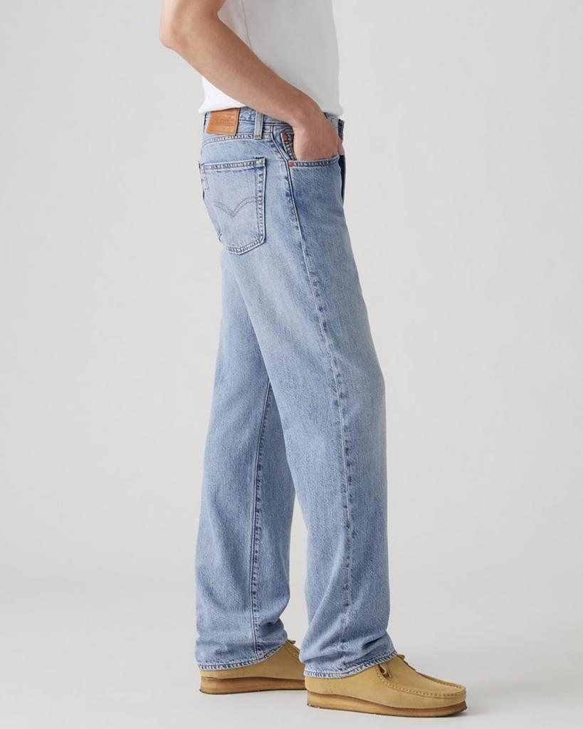Levi's 555(TM) Relaxed Straight Lightweight Linen Blend Jeans Men's 000LO-0009 US W34 L32
