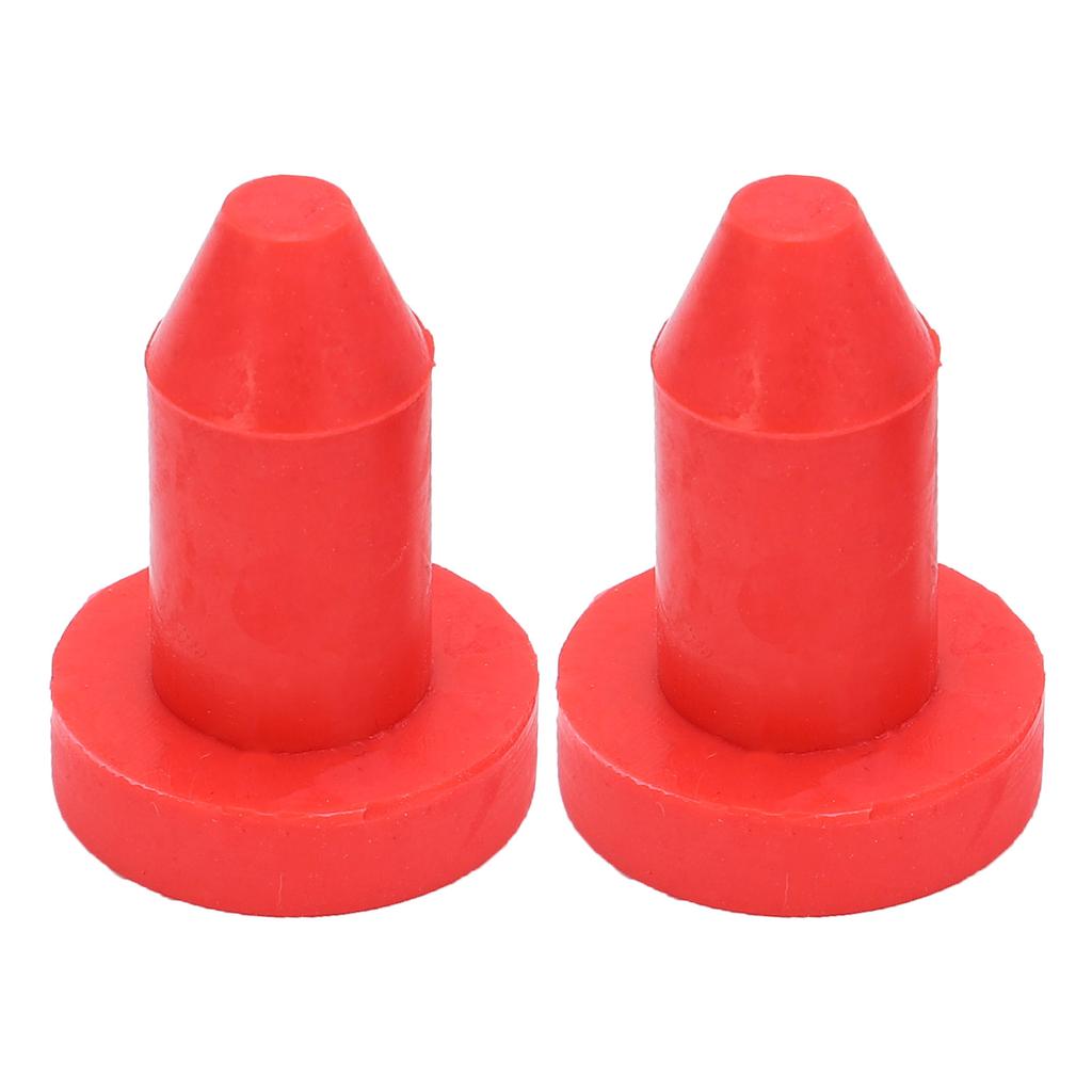 2pcs Kayak Drain Plugs Push In Rubber Drain Stoppers Plugs for Sundolphin Kayak Fishing BoatsRed