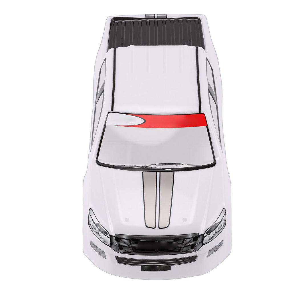 RC Shell for 1 10 RC Cars Universal PVC RC Truck Body Shell Cover Spare Part for 26cm Wheelbase Black