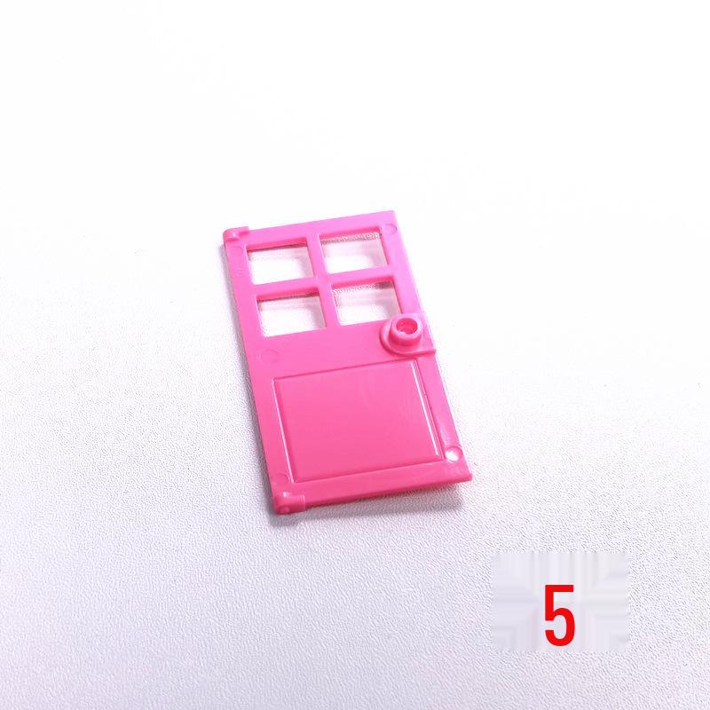 High-end MOC Mini Model City Building Blocks: Door & Window Parts