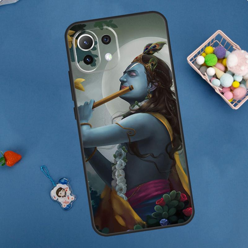 Indian God Lord Krishna Case For Xiaomi 15 Ultra 13 14 11T 12T 13T 14T Pro POCO X7 Pro F5 F6 M6 X3 X5 X6 Pro Coque