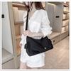Korean Chic One-Shoulder Nylon Crossbody Bag - Large Capacity, Stylish Design for Women