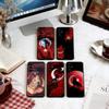 Turk Wolf Turkey Flag Phone Case Black Silicone Soft For Samsung S25,S24,S21,S22,S23,S30,Ultra,S20,Plus,Fe,Lite