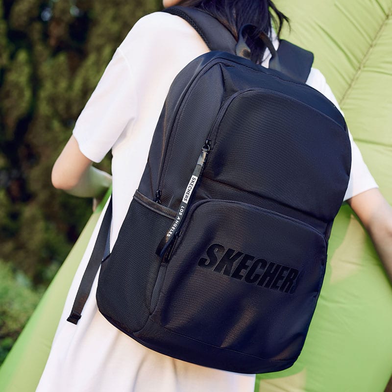 Skechers Fabric Backpack Regular Unisex Carbon Black L320U196-0018