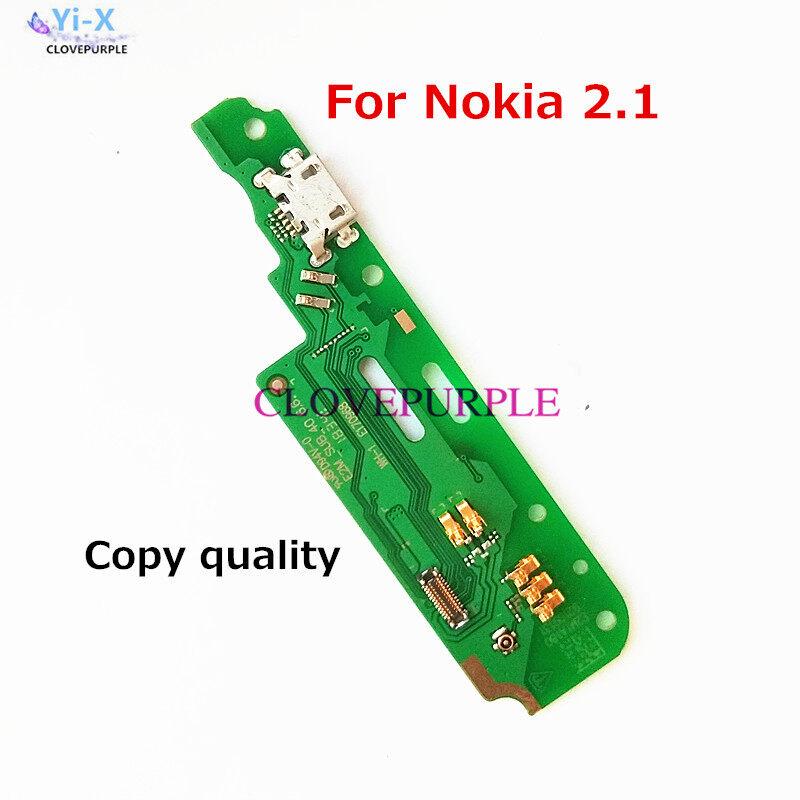 

USB-разъем для зарядки, разъем для док-станции, микрофон, гибкий кабель, плата для Nokia 2,1