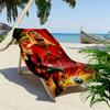 CR7 Print Beach Towel, Large Soft Quick Dry Towel for Beach Camping Swimming