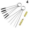 1 Set Airbrush Spray Nozzle Cleaning Repairing Tool Kit Needle & Brush Set Cleaner CLH@8