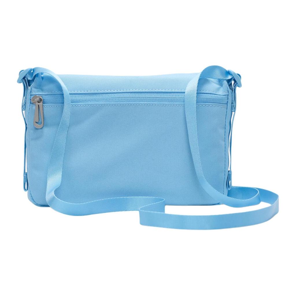 New Nike Polyester Messenger Bag Shoulder Bag Crossbody Bag Women's Water Bottle Blue With Coconut Milk CW9300-407