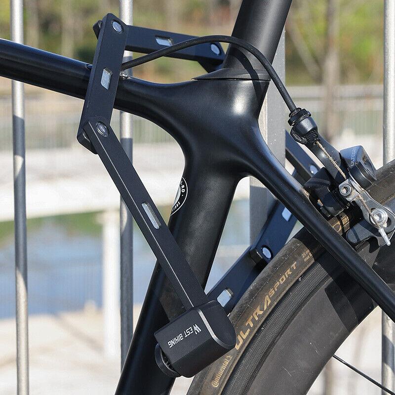 Bike Foldable Lock Antitheft Electric Bike Chainlock Bicycle Padlock Bicycle Motorcycle Safety Lock Bicycle Accessories
