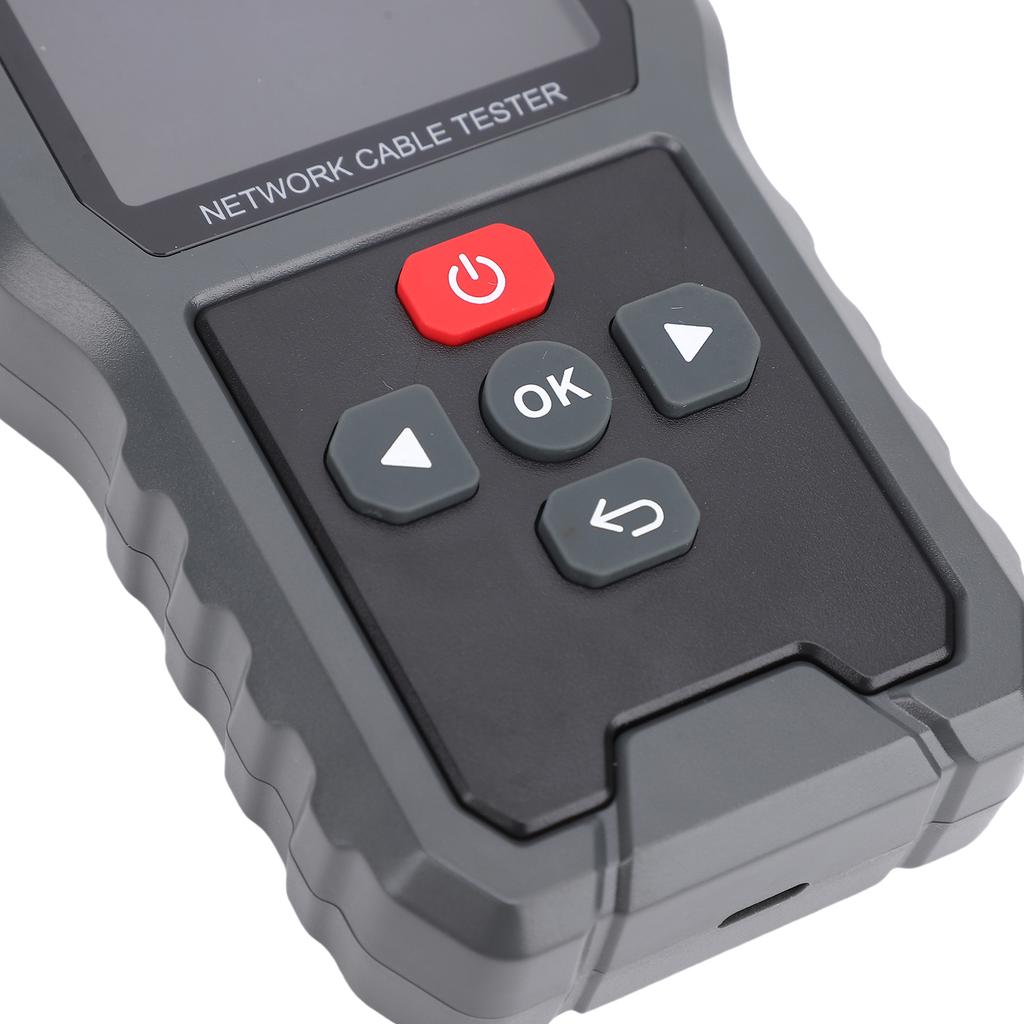 Network Cable Tester, Ethernet Cable Tester for CAT5 CAT6, Wire Tracer with RJ45 Port NF 8128