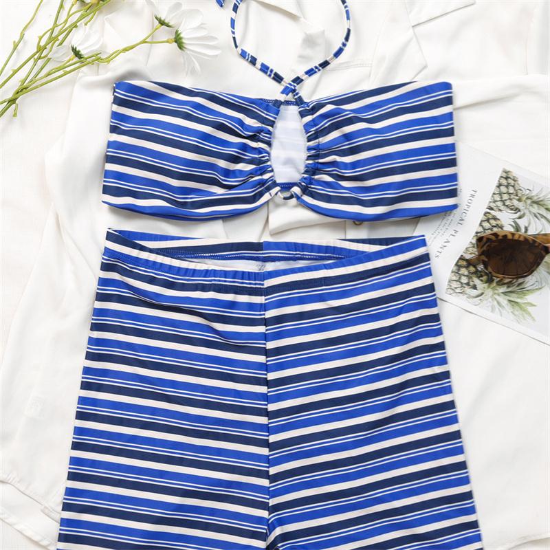 Buy Sporty Bathing Suit with Boyleg Modest Swimsuit Women's Twopiece