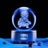 Spider-Man Crystal Ball Ornament - Creative Gift for Couples