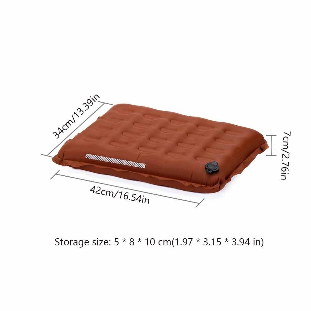 Thickened Inflatable Seat Cushion Moisture-Proof Camping Mat  Outdoor Camping
