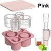 2/3/4/30 Grid Ice Cube Tray Mold for Tumbler Stanley Cup Silicone Cylinder Ice Cube Maker Mold with Lid For 20oz 30oz 40oz