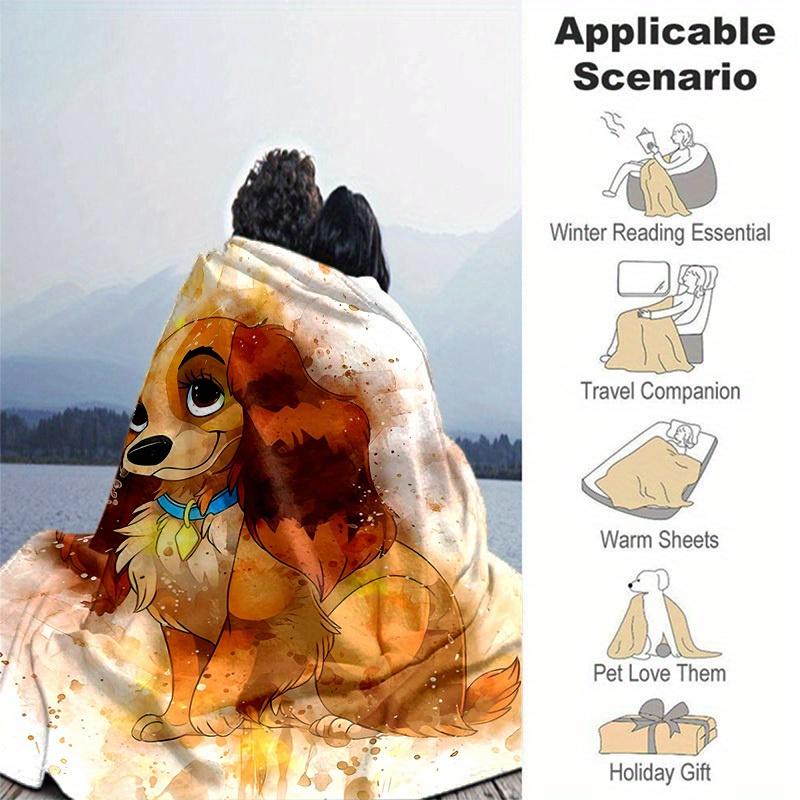1PC Seasonal Universal Home Decorative Blanket, Warm and Cozy Throw Blanket for All Seasons, Soft Flannel Throw Blanket, Living Room, Travel