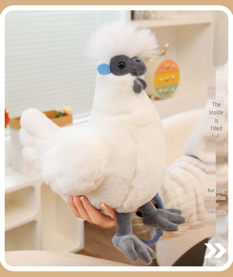 Cute Chick Plush Toy - Realistic Chicken Doll, Soothing Companion for Kids, Perfect Birthday Gift for Girls