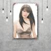 zooey deschanel actor Metal Signs wall decor Vintage Tin Signs Captain Metal Poster Decor for Bar Pub Club Wall Decoration
