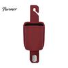 Hidden Car Organizer Leather Door Cup Holder, Multifunctional Vehicle Drink Hanger Holder for with Headrest Hooks, Window Drinks Phone Universal