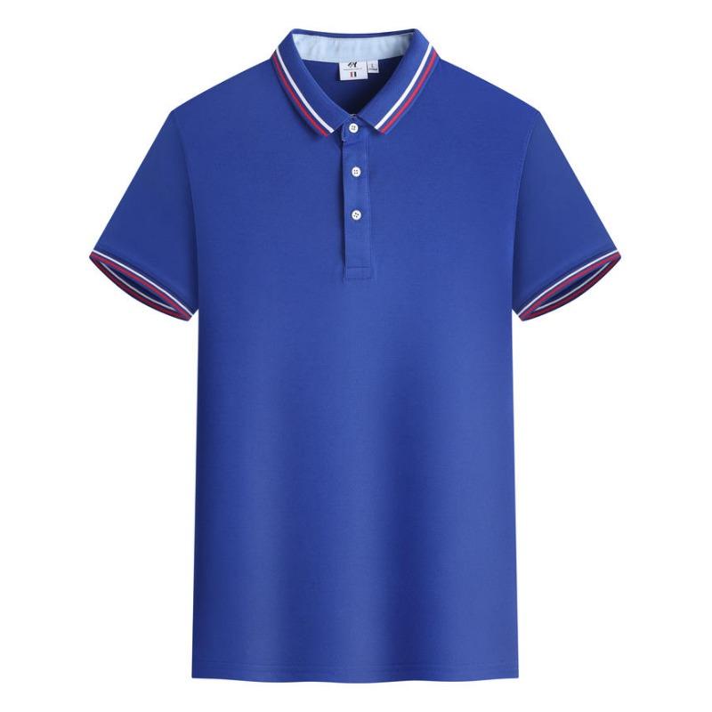 2026 Men's Summer Casual T-shirt Polo Fashion Slim Fit Polo Shirt Men's Cotton Polo Shirt Polo Sports Top