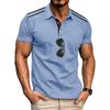 Men's Summer Fit Polo Shirts Short Sleeve Casual Workout Running Athletic Collared Shirts Outdoor Sports Golf T-Shirts Moisture-Wicking Tennis Shirts