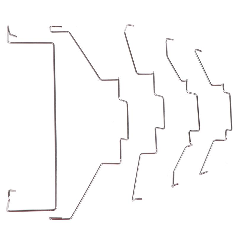 1pár Cpu Hák ventilátoru chladiče Pevná konzola Přezka ventilátoru Elastická ocelová přezka ventilátoru