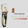 Tondeuse pour Chien et Chat Animaux Professionnelle Electrique Silencieuse Sans Fil Rechargeable Tondeuse a Chien Poil Laineux - OR