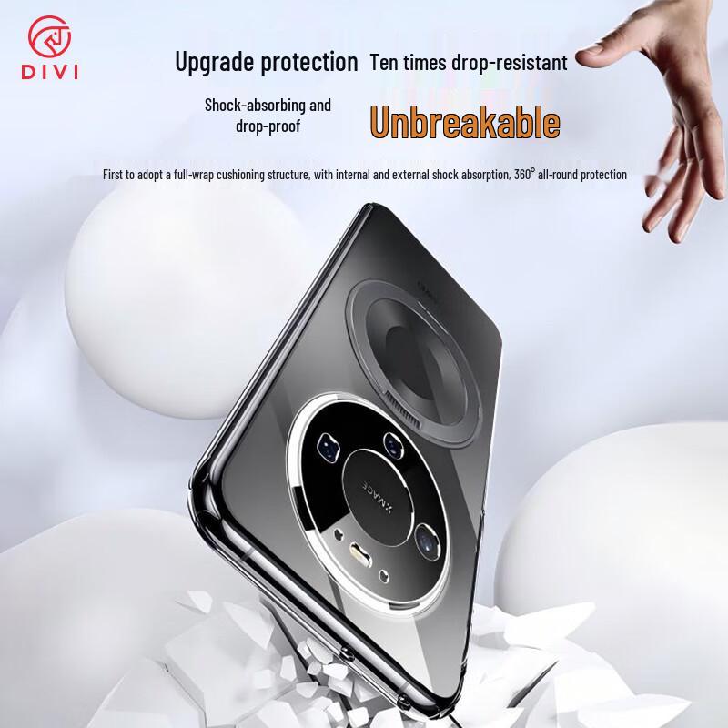 Huawei Mate 80 Series Magnetic Clear Phone Case